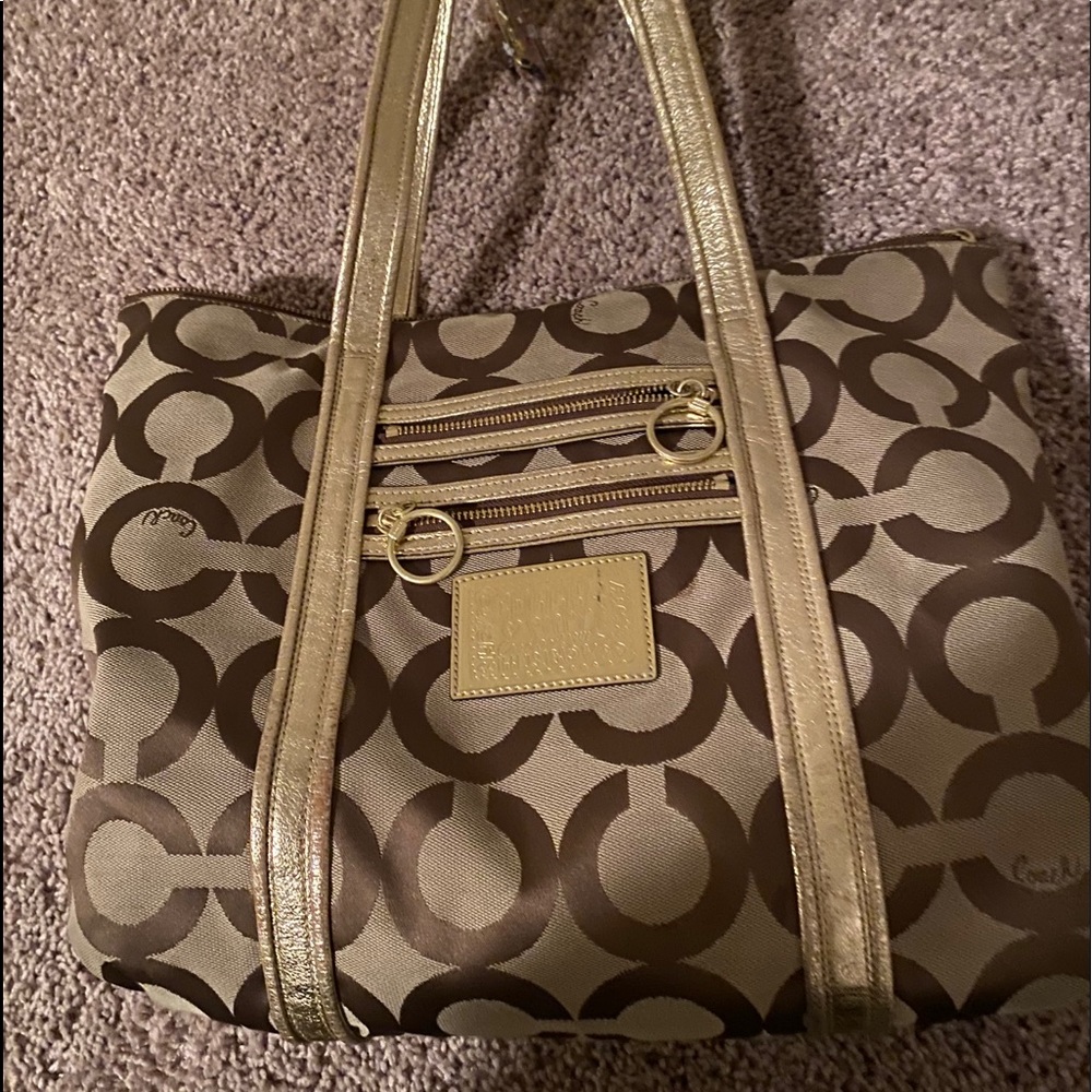 Coach Poppy Glam Bag